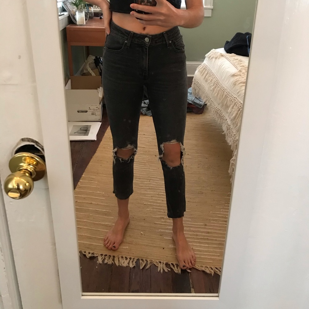 Free people high waisted Levi’s